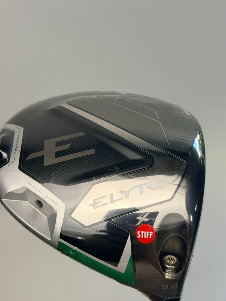 Callaway Elyte X Driver 9° Denali 50g 6.0 Stiff RH New w/ Headcover