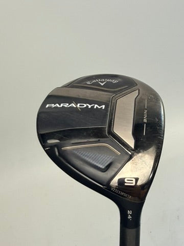 Callaway Paradym 9 Wood 24° Ventus Blue VeloCore 7-S Stiff RH Used