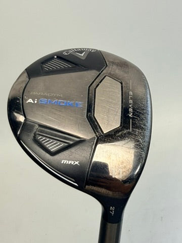 Callaway Ai Smoke MAX 11 Wood 27° Tensei AV 65 Regular RH Used