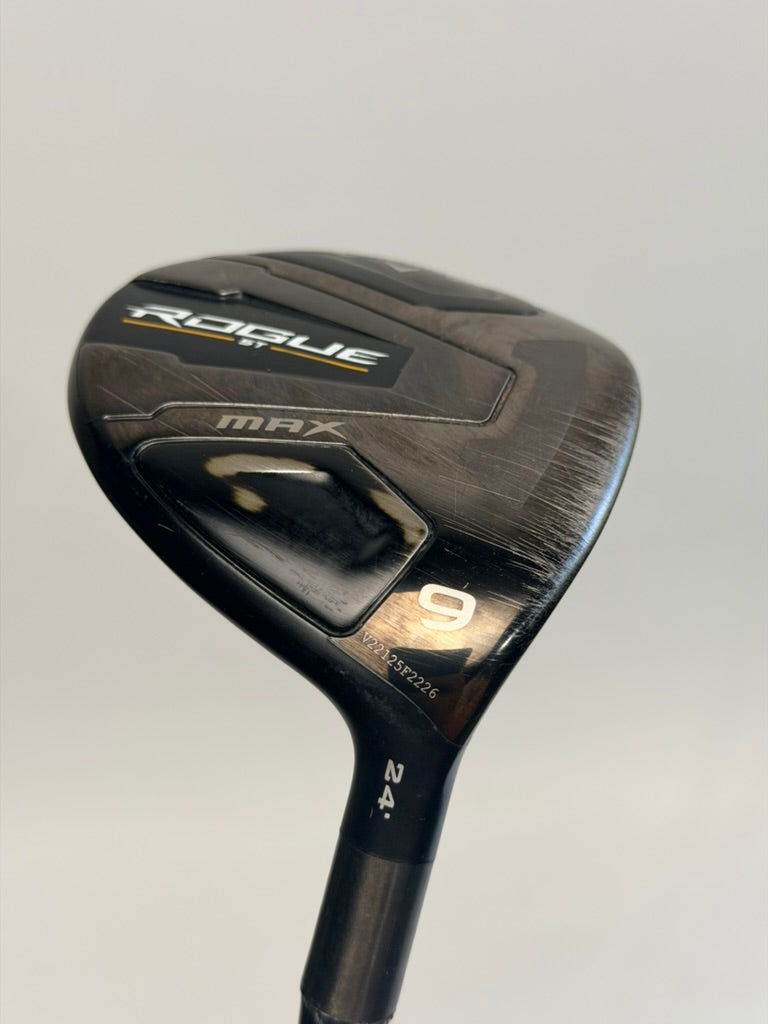 Callaway Rogue ST MAX 9 Wood 24° HZRDUS 62g 6.5 X-Stiff RH Used