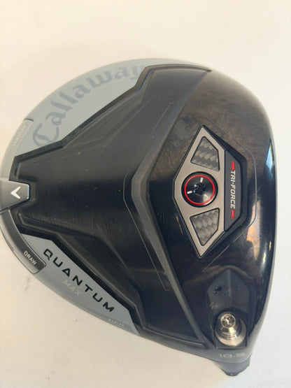 Callaway Quantum MAX Driver Head Only 10.5° RH Good Used + Headcover