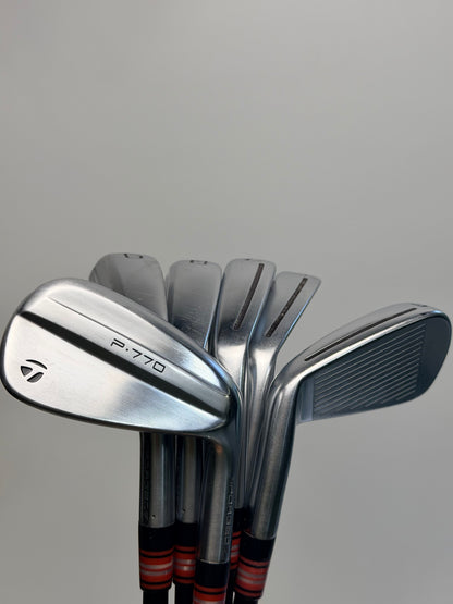 TaylorMade P770 Iron Set 5-PW RH Fujikura AXIOM 105 X VeloCore Graphite