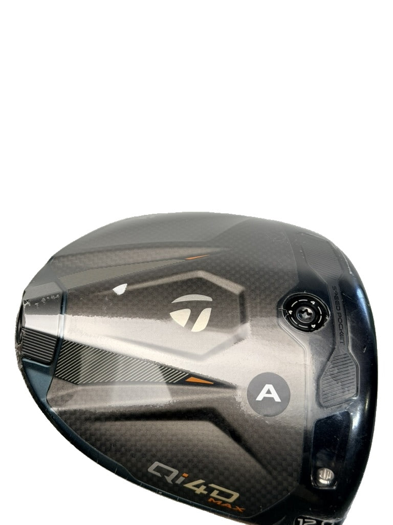 NEW TaylorMade Qi4D Max Driver 12° RH REAX 50 Senior Flex Headcover
