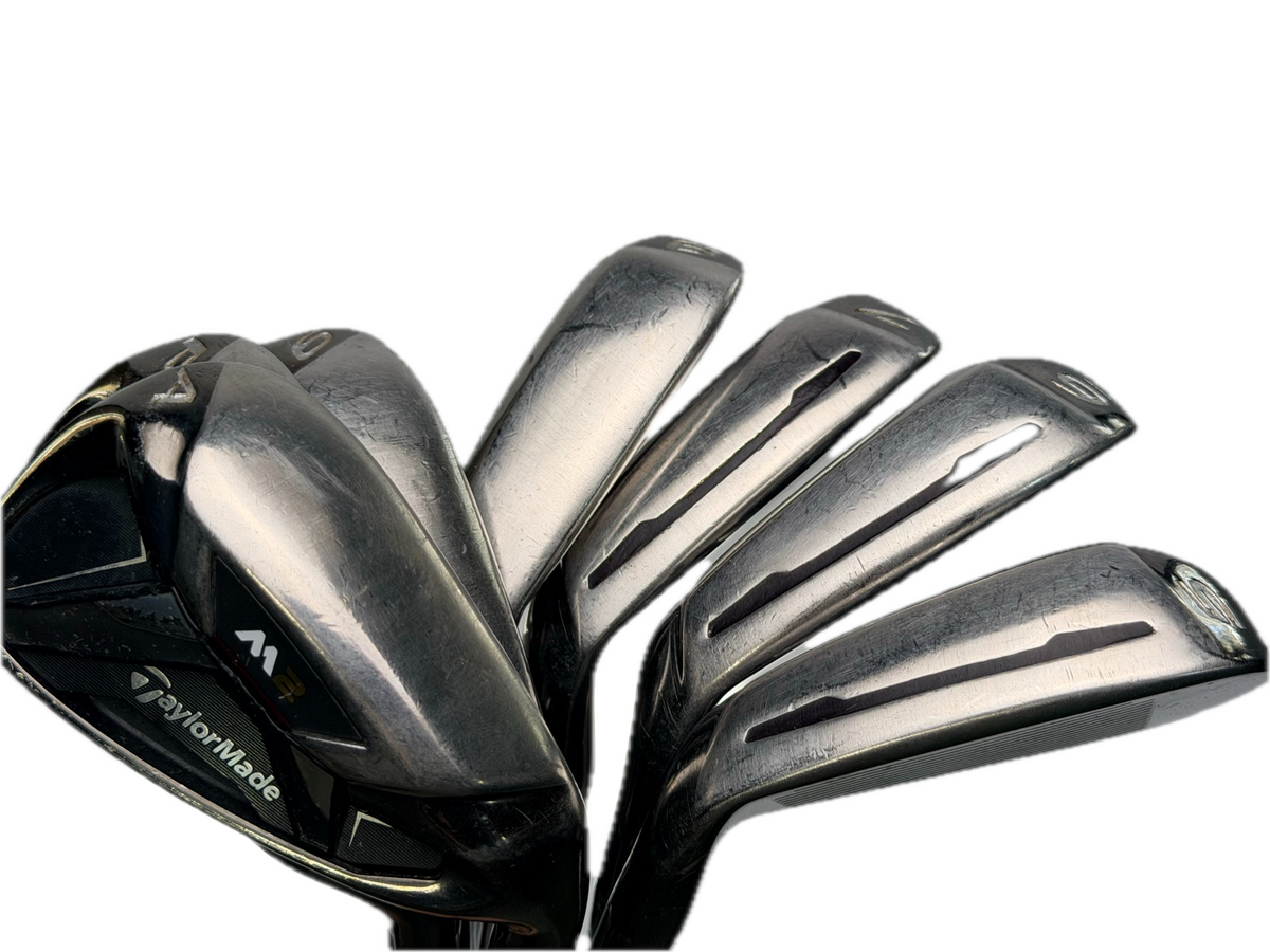 TaylorMade M2 Iron Set 4-PW RH REAX 88 Stiff Winn Midsize