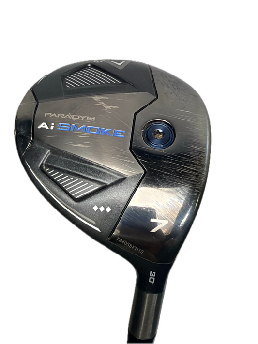 Callaway Ai Smoke Triple Diamond 7 Wood 20 RH Cypher Fifty 5.5 Regular