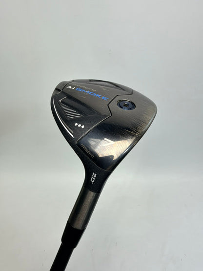 Callaway Ai Smoke Triple Diamond 7 Wood 20 RH Cypher Fifty 5.5 Regular