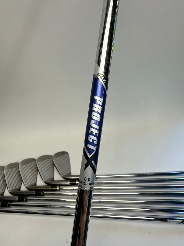 TaylorMade TP Forged Irons 3-PW RH Project X 6.0 Stiff (Used)