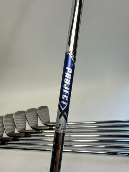 TaylorMade TP Forged Irons 3-PW RH Project X 6.0 Stiff (Used)