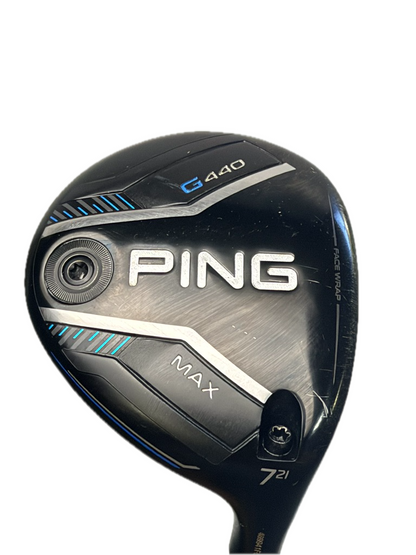 Ping G440 MAX 7 Wood 21° RH Denali 70G Stiff (Used)