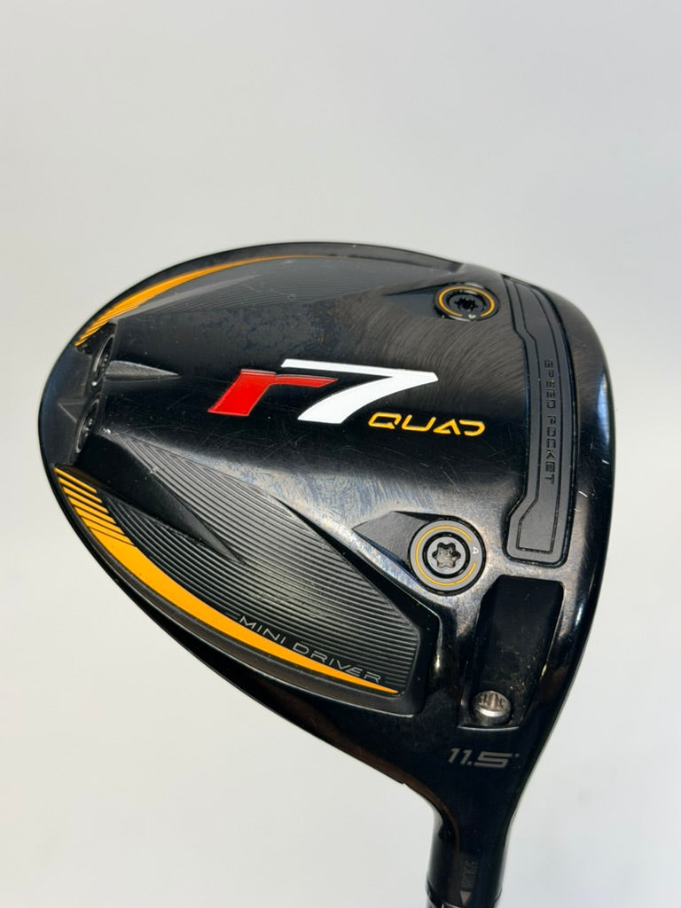 TaylorMade R7 Quad Mini Driver 11.5° RH Speeder NX 5-R Regular (Used)