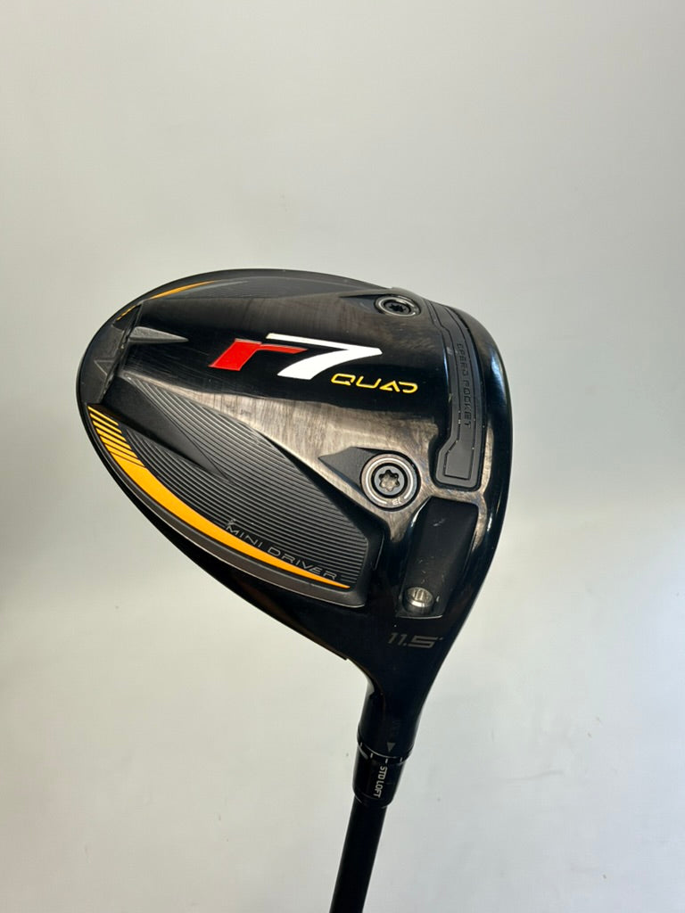 TaylorMade R7 Quad Mini Driver 11.5° RH Kai'li 60 Stiff (Used)