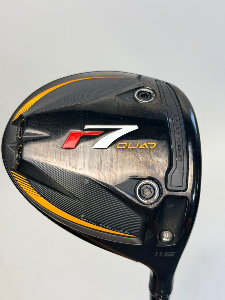 TaylorMade R7 Quad Mini Driver 11.5° RH Kai'li 60 Stiff (Used)