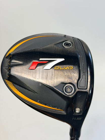 TaylorMade R7 Quad Mini Driver 11.5° RH Kai'li 60 Stiff (Used)