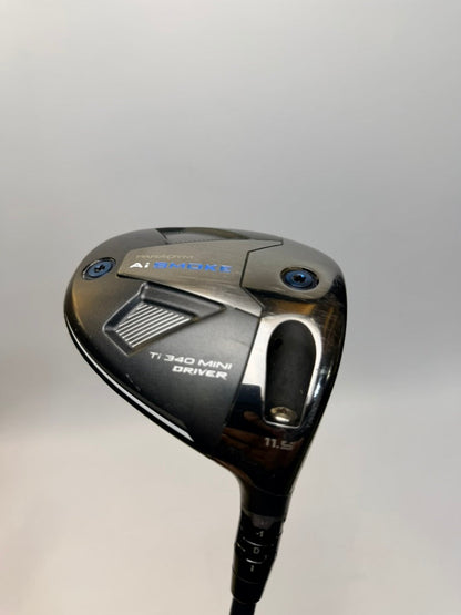 Callaway Paradym Ai Smoke Ti 340 Mini Driver 11.5° RH Denali Blue 60 Regular