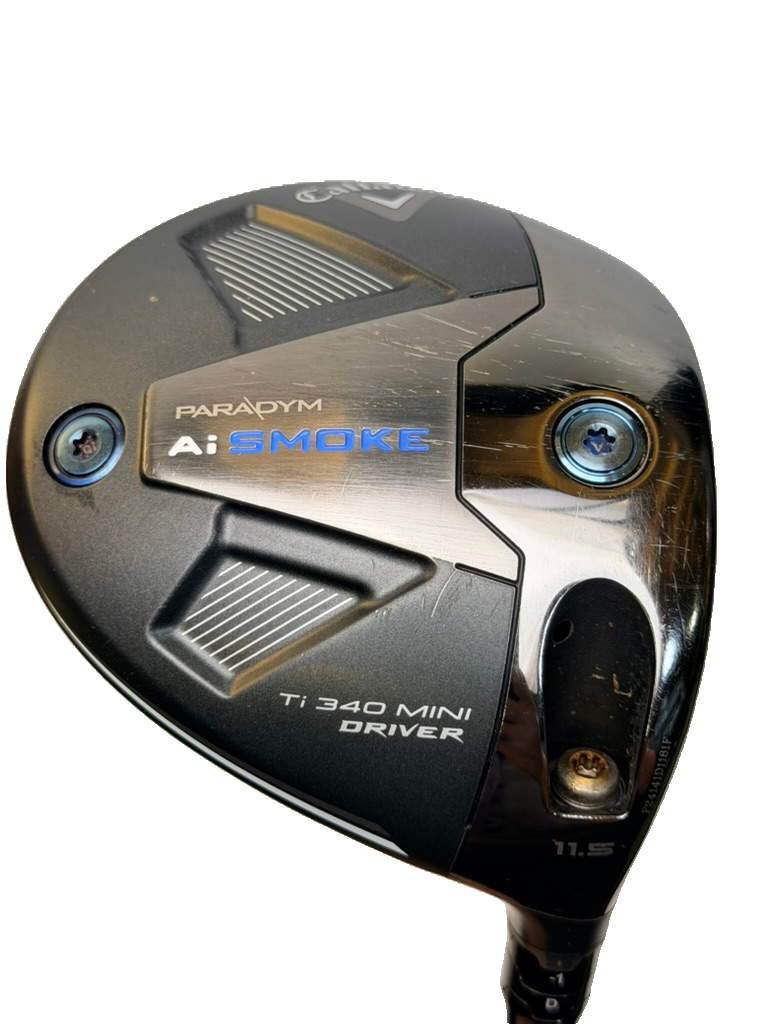 Callaway Paradym Ai Smoke Ti 340 Mini Driver 11.5° RH Denali Blue 50 Stiff