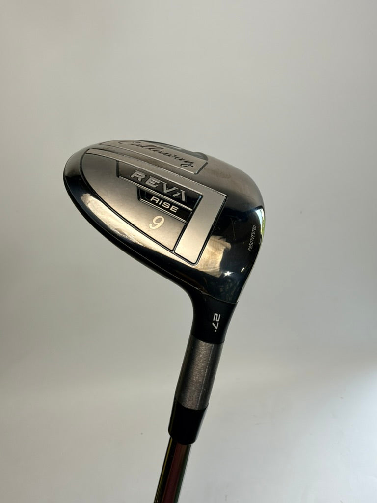 Callaway REVA RISE 9 Wood 27° RH LIN-Q Lite 4F1 Ladies 40.25in