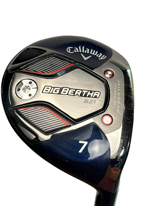 Callaway Big Bertha B21 7 Wood 21° RH Callaway RCH 45 R Regular 41.625in