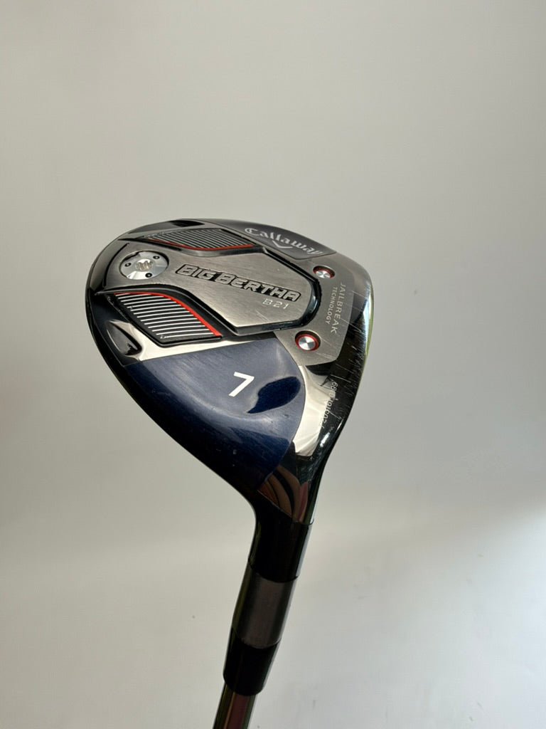 Callaway Big Bertha B21 7 Wood 21° RH Callaway RCH 45 R Regular 41.625in