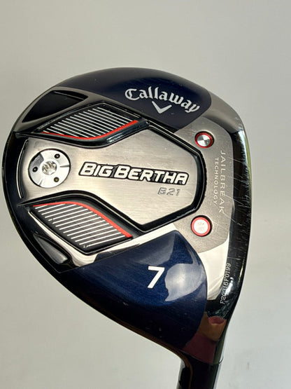 Callaway Big Bertha B21 7 Wood 21° RH Callaway RCH 45 R Regular 41.625in