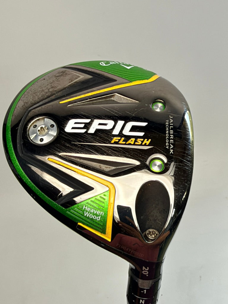 Callaway Epic Flash Heavenwood 20° RH EvenFlow 55g 6.0 S Stiff 42.75in
