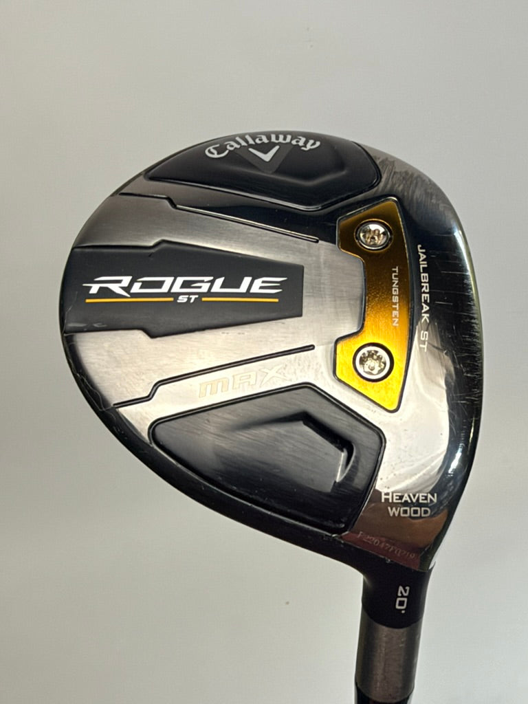 Callaway Rogue ST MAX Heavenwood 20° RH Cypher Fifty 5.5 Regular 43in