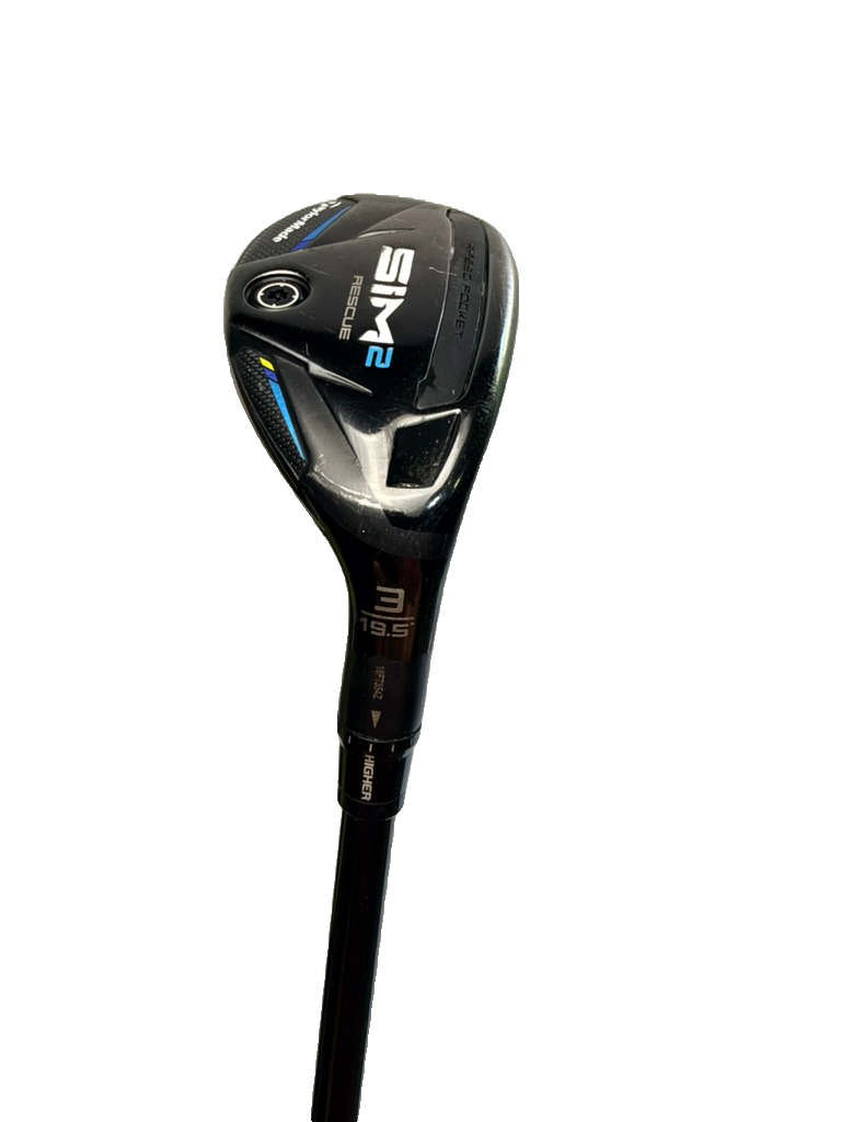 TaylorMade SIM2 Rescue 3H 19.5° RH HZRDUS Smoke RDX 90g 6.5 X-Stiff 40.375in