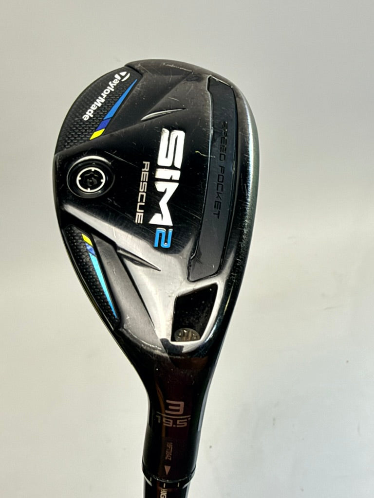 TaylorMade SIM2 Rescue 3H 19.5° RH HZRDUS Smoke RDX 90g 6.5 X-Stiff 40.375in