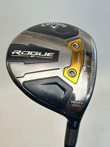 Callaway Rogue ST MAX Heavenwood 20° Cypher Fifty 5.0 CP2 Wrap