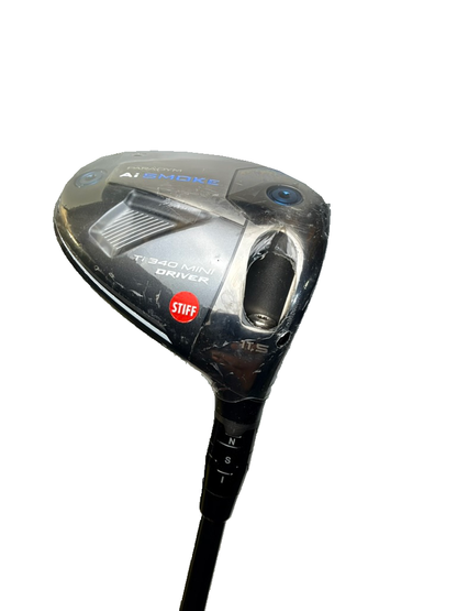 Callaway Paradym Ai Smoke Ti 340 Mini Driver 11.5° RH Denali Black 60 Stiff New
