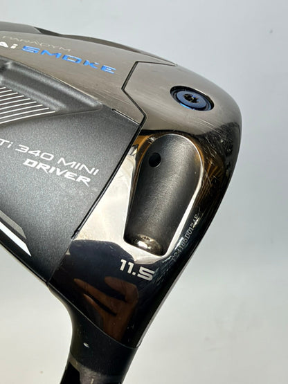 Callaway Paradym Ai Smoke Ti 340 Mini Driver 11.5° Denali Black Stiff