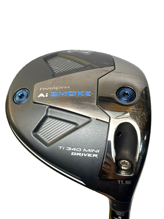 Callaway Paradym Ai Smoke Ti 340 Mini Driver 11.5° Denali Black Stiff