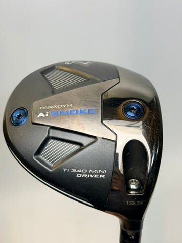 Callaway Paradym Ai Smoke Ti 340 Mini Driver 13.5° Denali Blue Regular