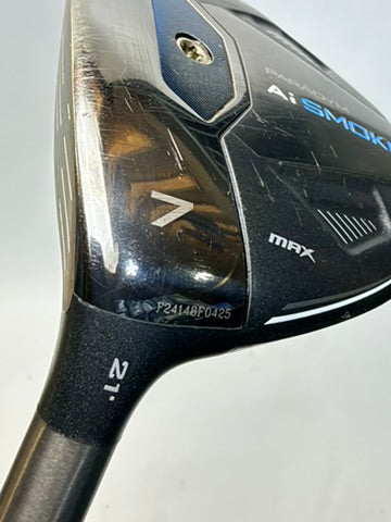 Callaway Paradym Ai Smoke MAX 7 Wood 21° LH TENSEI AV 65 Regular
