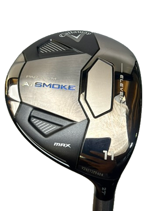 Callaway Paradym Ai Smoke MAX 11 Wood 27° Cypher Fifty 5.0