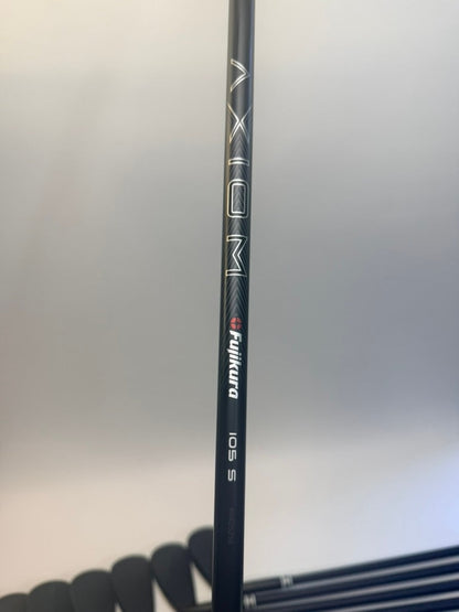 Miura IC-602 Black 5-GW Iron Set RH Fujikura AXIOM 105 S Stiff Midsize