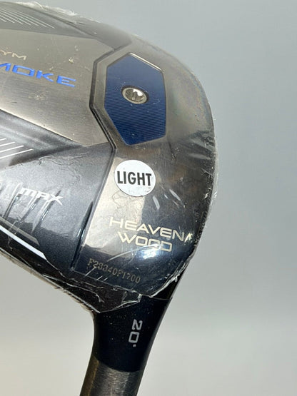 NEW Callaway Ai Smoke MAX Heavenwood 20° RH Cypher 50g 5.0 Senior
