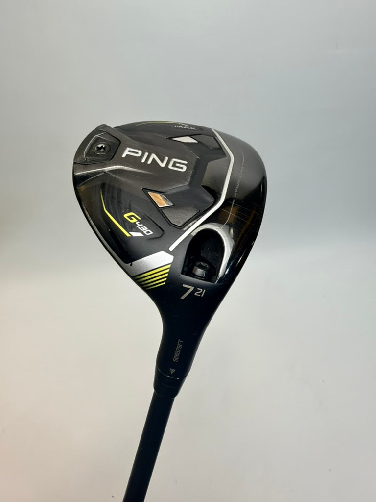 PING G430 MAX 7 Wood 21° RH ALTA CB 65g Stiff Flex 42in
