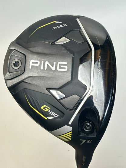 PING G430 MAX 7 Wood 21° RH ALTA CB 65g Stiff Flex 42in