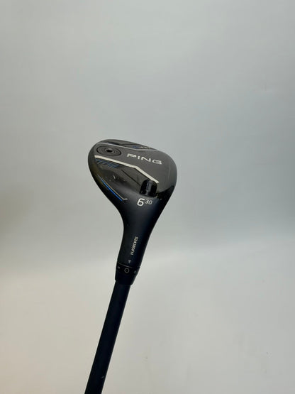 PING G440 6 Hybrid 30° RH ALTA CB Blue 70g Regular Tan Grip