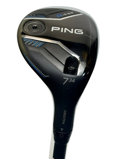 PING G440 7 Hybrid 34° RH ALTA CB Blue 70g Senior Winn Grip