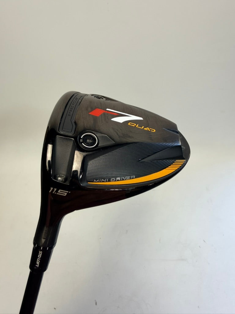 TaylorMade r7 Quad Mini Driver 11.5° Regular Fujikura Speeder 5-R LH