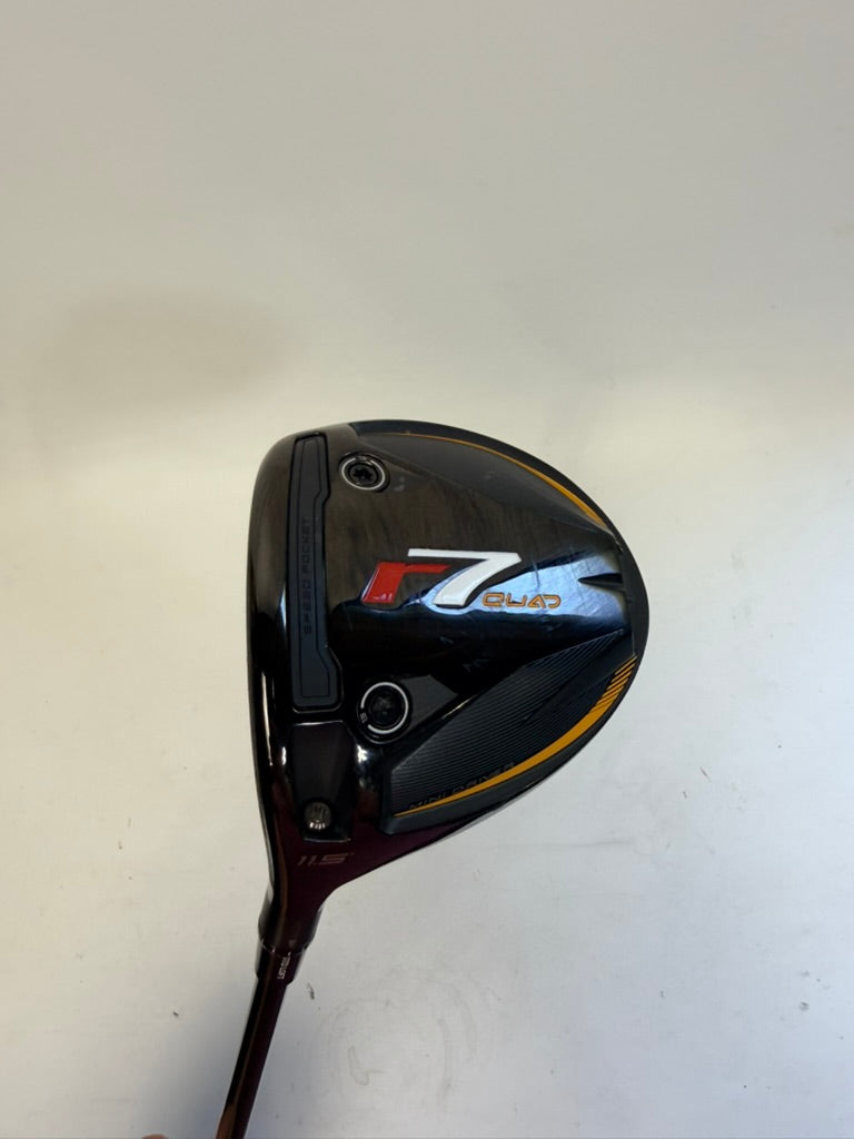 TaylorMade r7 Quad Mini Driver 11.5° Regular Fujikura Speeder 5-R LH