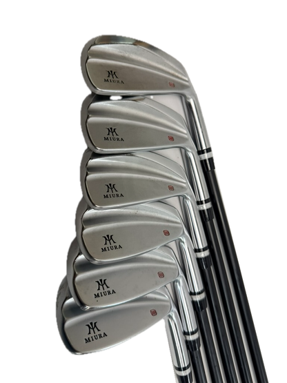 Miura KM-700 Red Stamp 5-PW Axiom 105 S VeloCore Stiff Iron Set RH