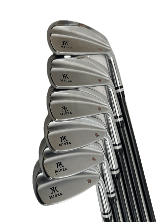 Miura KM-700 Red Stamp 5-PW Axiom 105 S VeloCore Stiff Iron Set RH