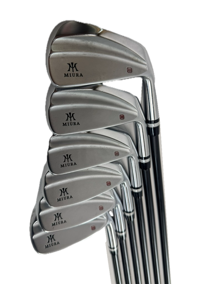 Miura KM-700 Red Stamp 5-PW Axiom 105 S VeloCore Stiff Iron Set RH