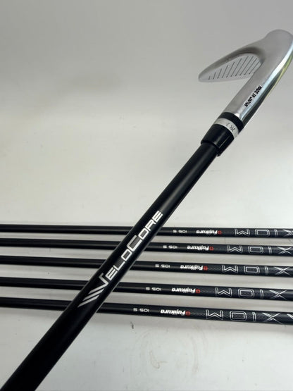 Miura KM-700 Red Stamp 5-PW Axiom 105 S VeloCore Stiff Iron Set RH