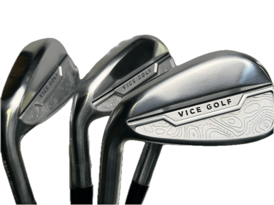 Vice Golf VGI02 6-PW KBS Tour 105g Regular Steel Iron Set RH