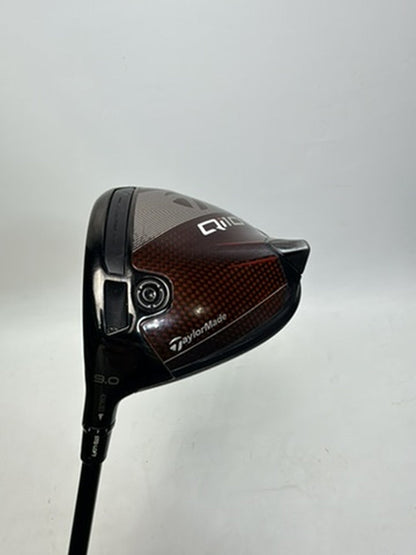 TaylorMade Qi10 Driver 9° LH HZRDUS Smoke Red Stiff 42.5 in