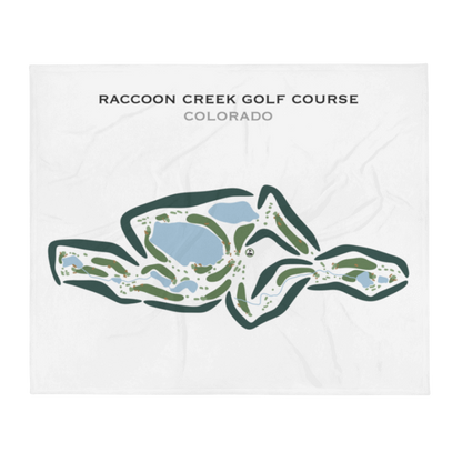 Raccoon Creek Golf Course, Colorado - Printed Golf Courses
