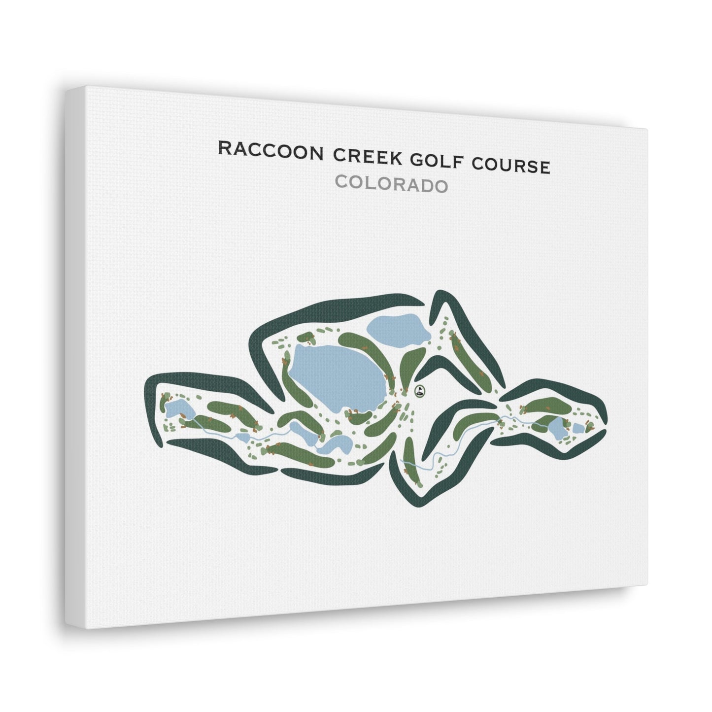 Raccoon Creek Golf Course, Colorado - Printed Golf Courses